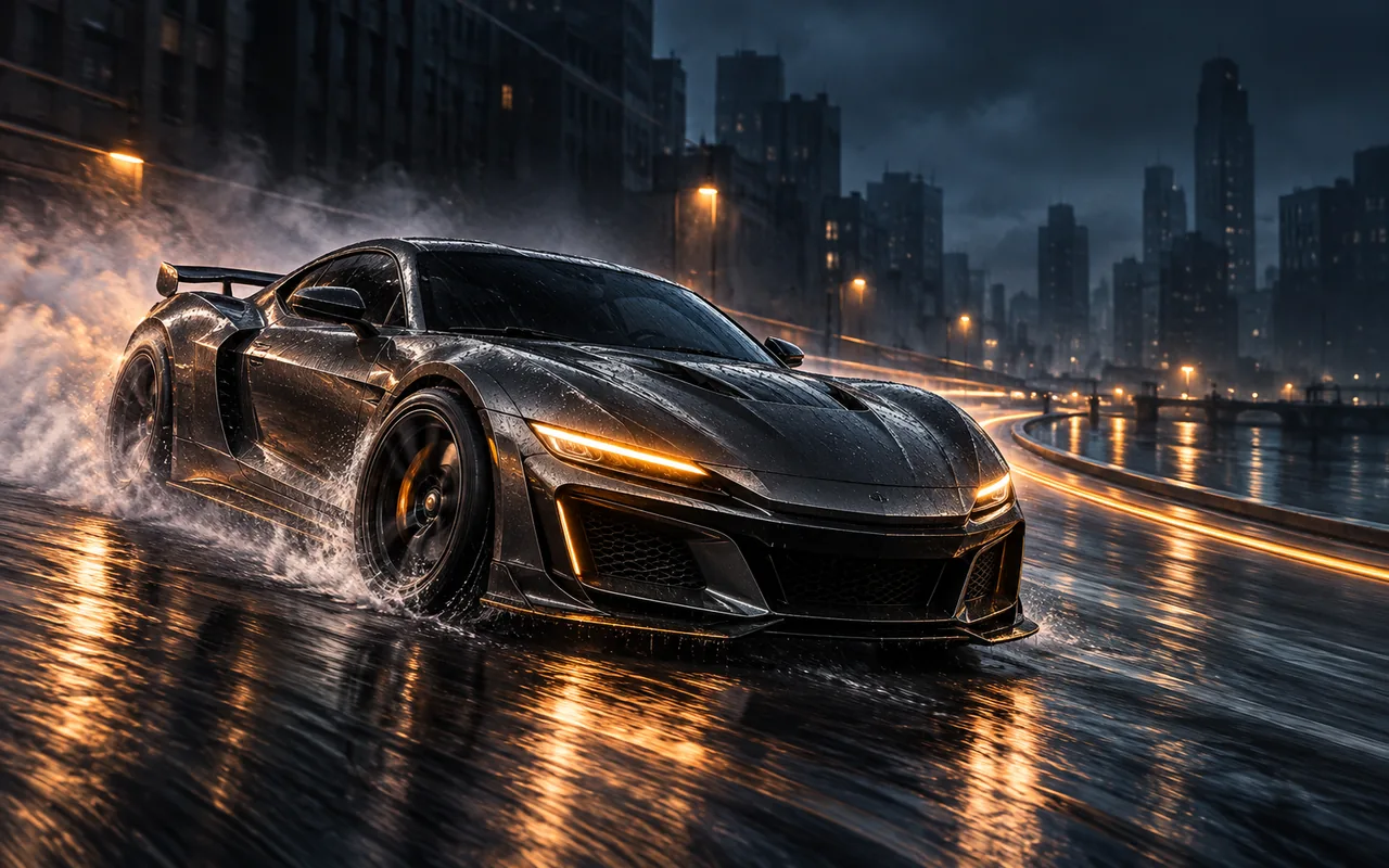 Apex Drift — Night drive